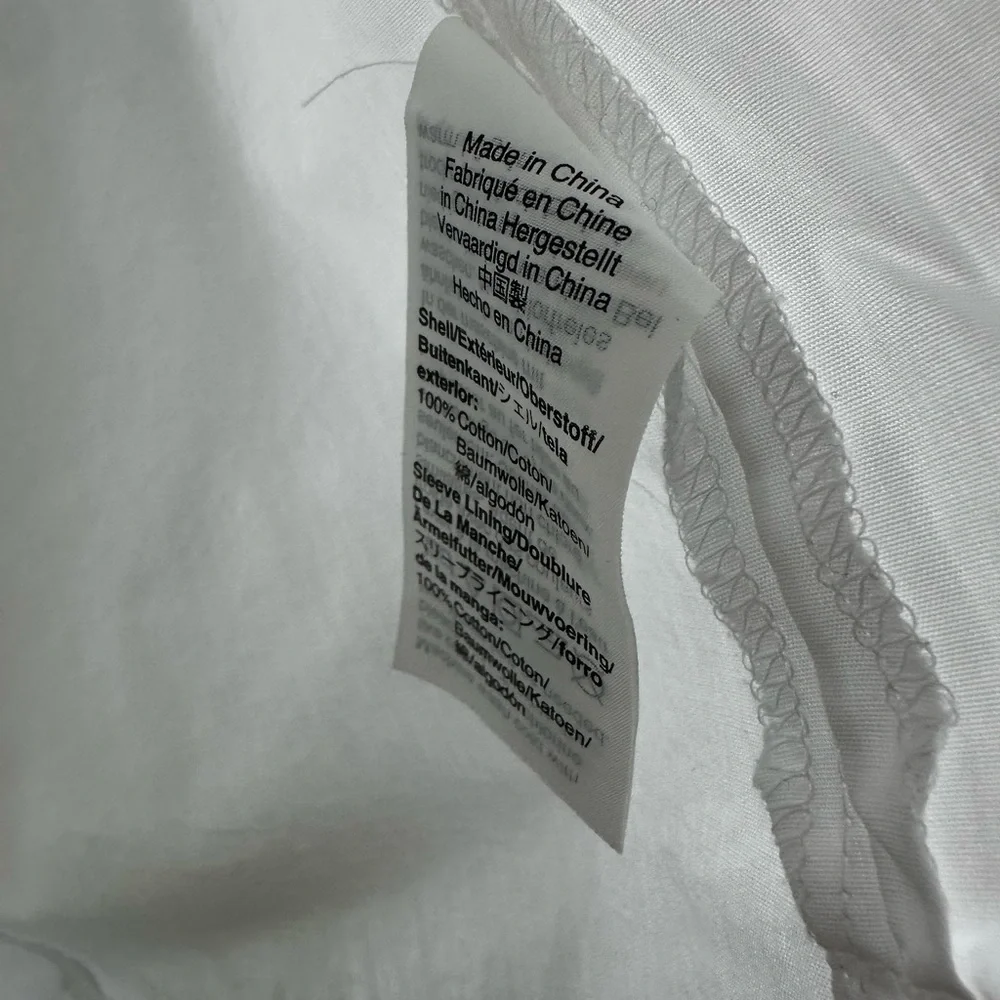 J. Crew White Puff Sleeve Blouse with Bib Collar